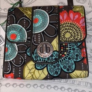 Vera Bradley Mini Turn Lock Cross Body Bag